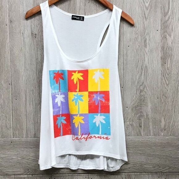 California Palms Tank High Low Cut - Picture 1 of 6